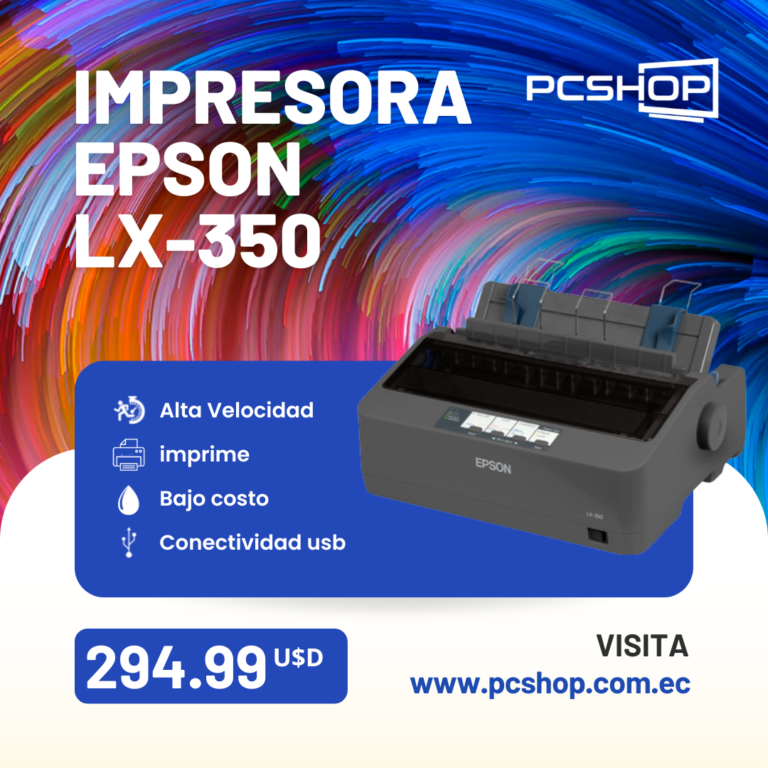 Impresora Epson LX-350, promo EPSON