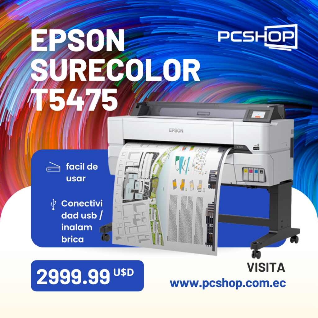 Plotter Epson Surecolor T5475 Pcshop 3452