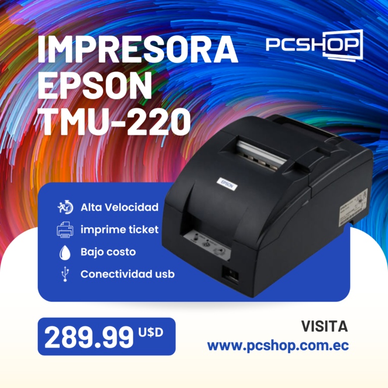 Impresoras Epson TM-U220 promo Epson